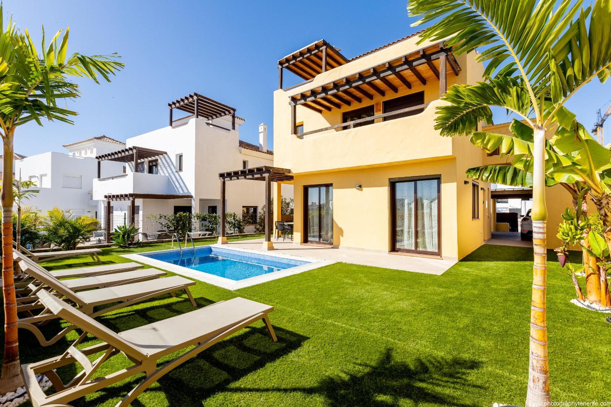 Villa With 4 Bedrooms And Private Heated Pool San Miguel de Abona Exterior photo